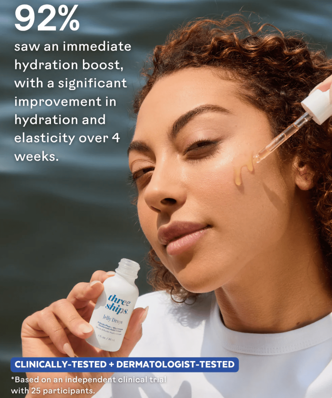 Dew Drops - > Jelly Drops Mushroom Kakadu Plum + Mushroom Hyaluronic Acid Serum - Free Living Co