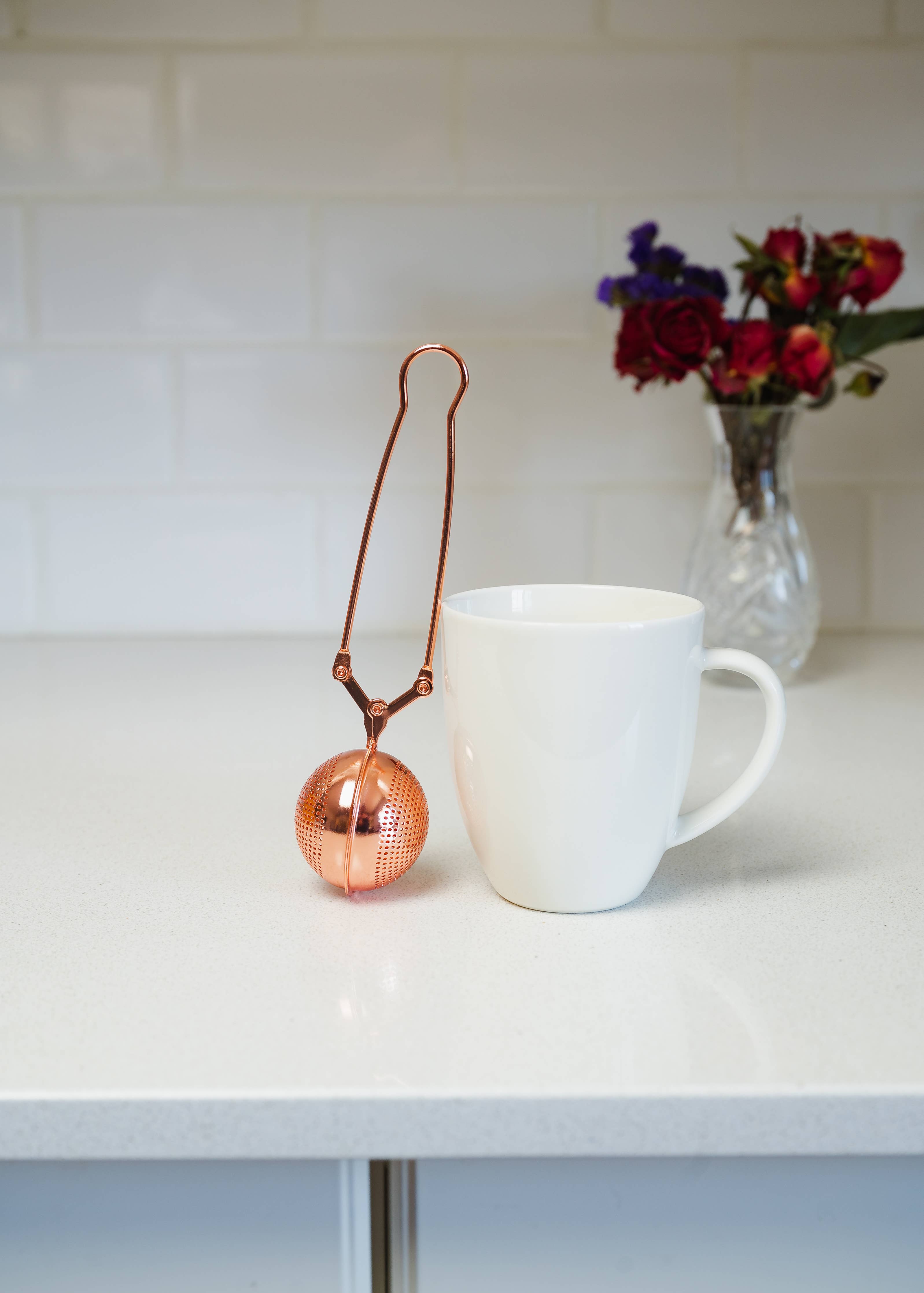 Stainless Steel Tea Strainer | Infuser - Free Living Co