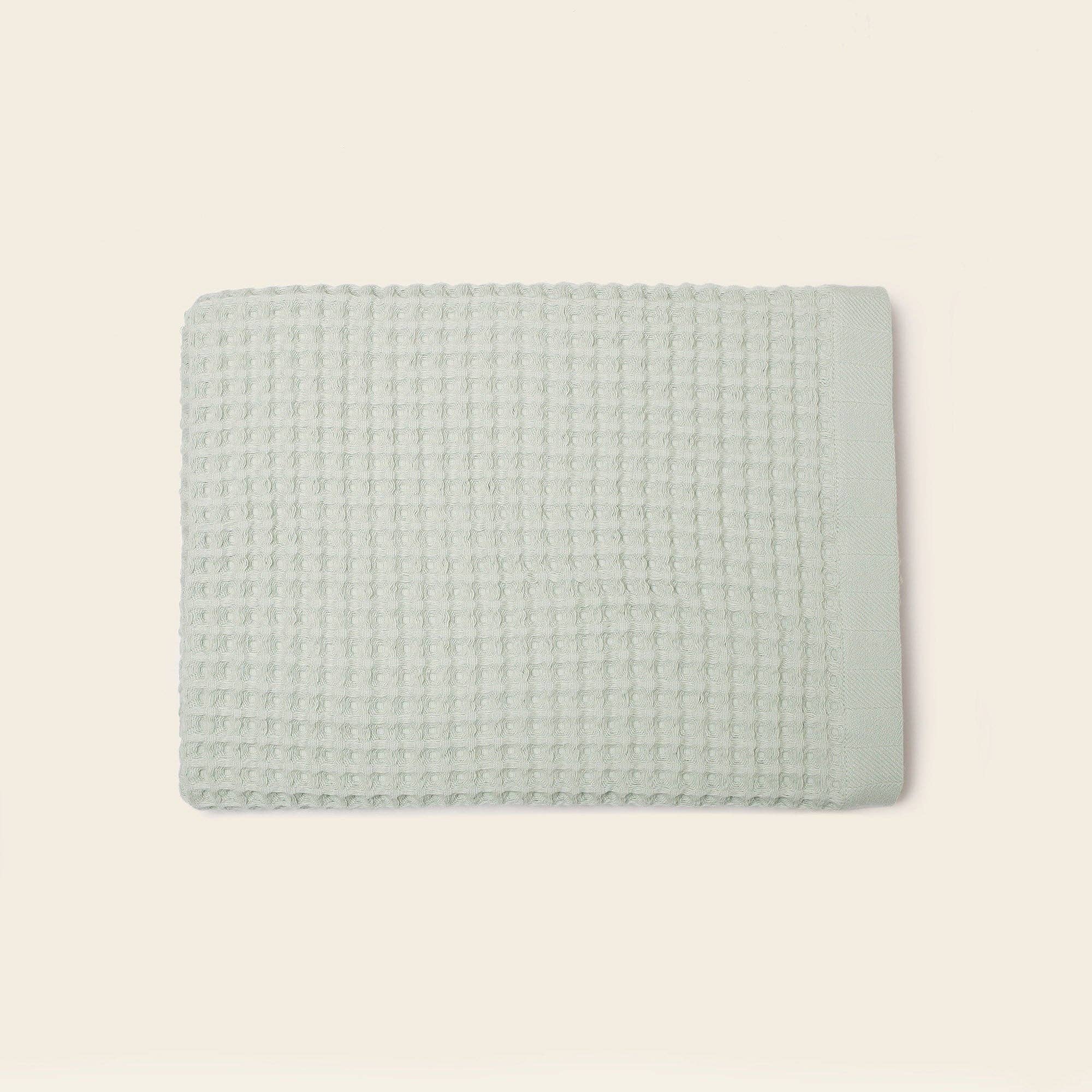 Organic Weightless Waffle Bath Towel
