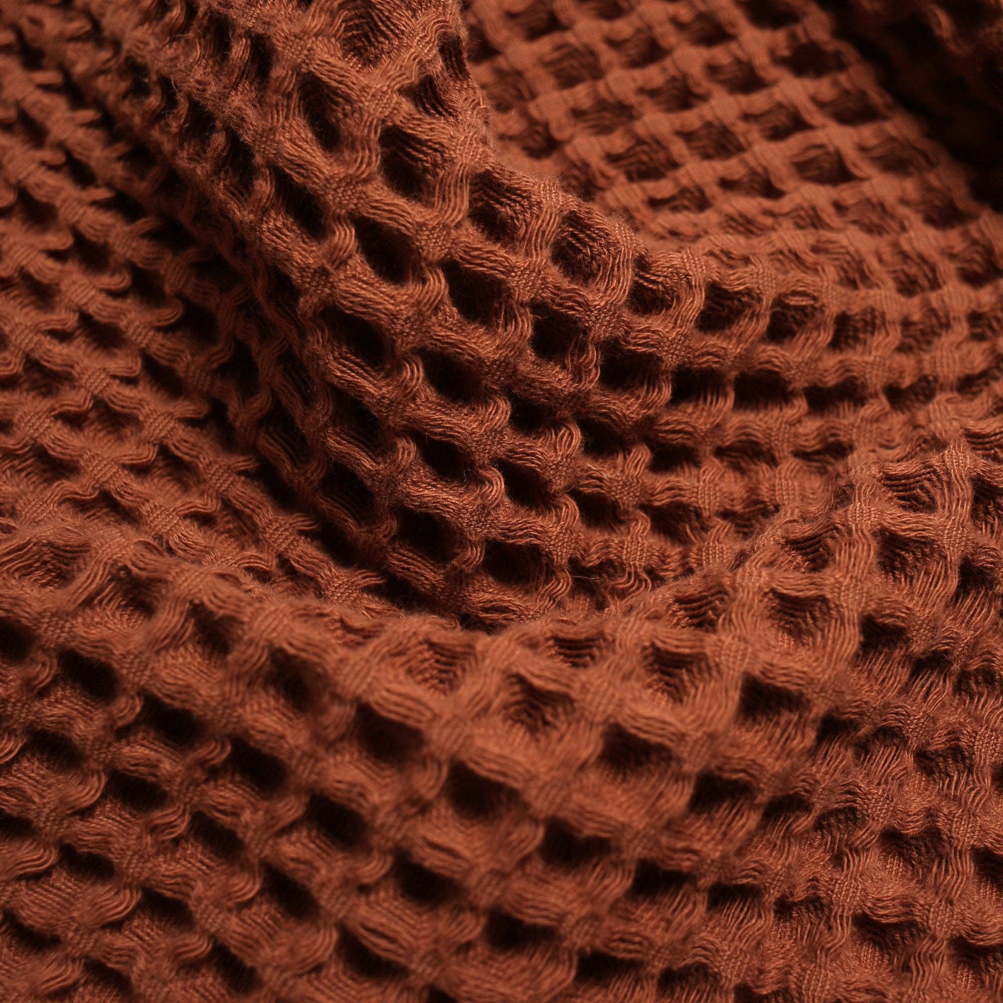 Organic Weightless Waffle Bath Towel