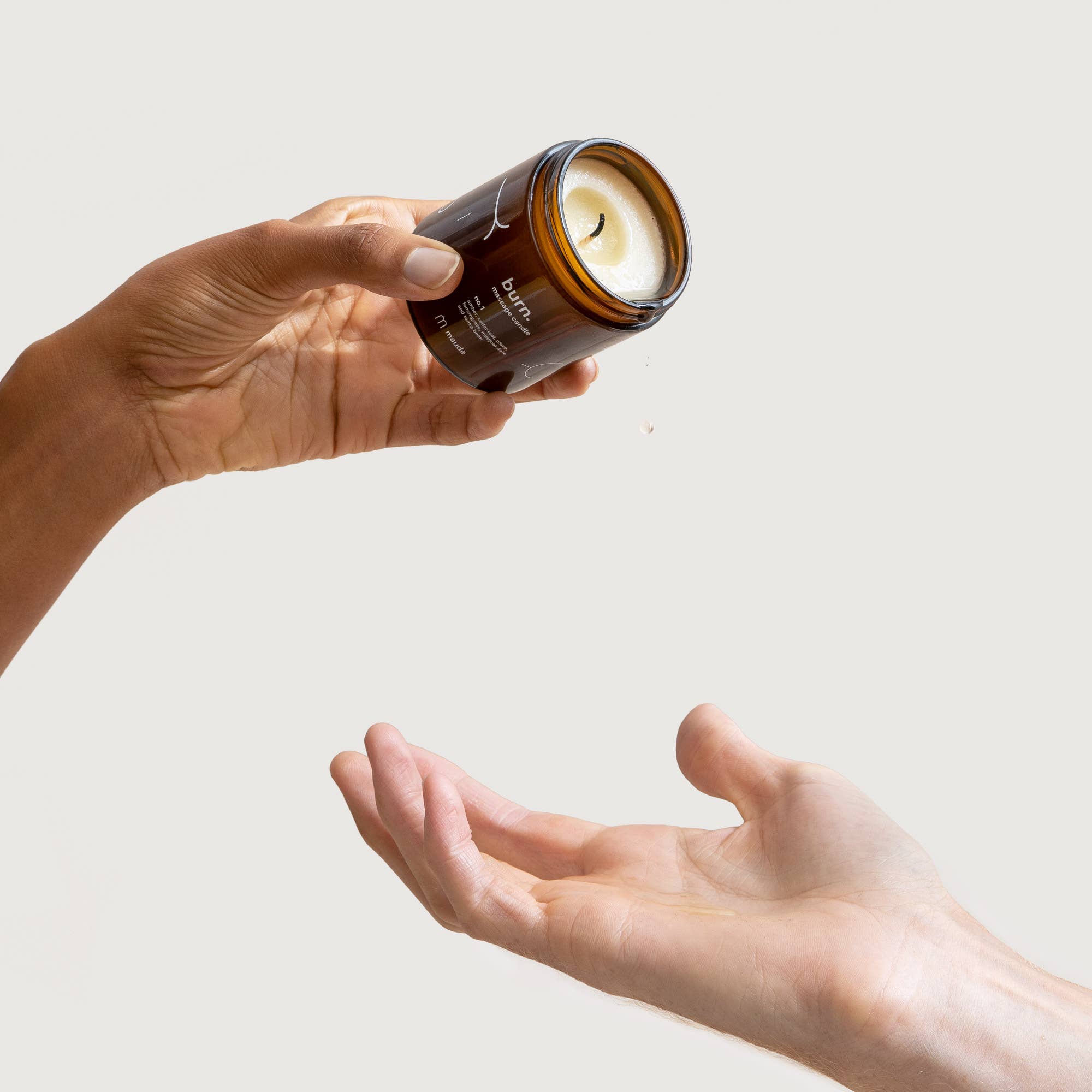 Burn no. 1 - skin-softening massage candle
