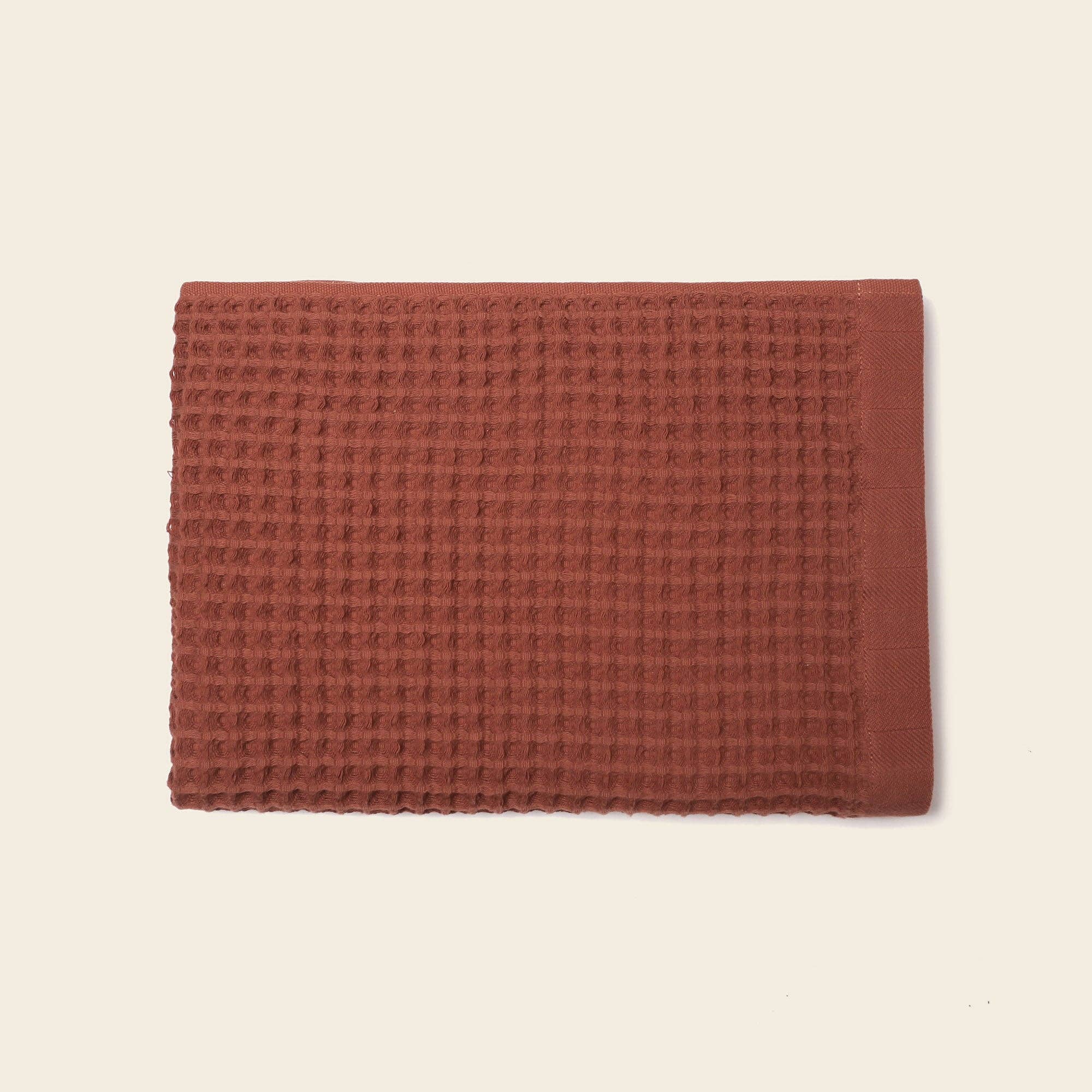 Organic Weightless Waffle Bath Towel