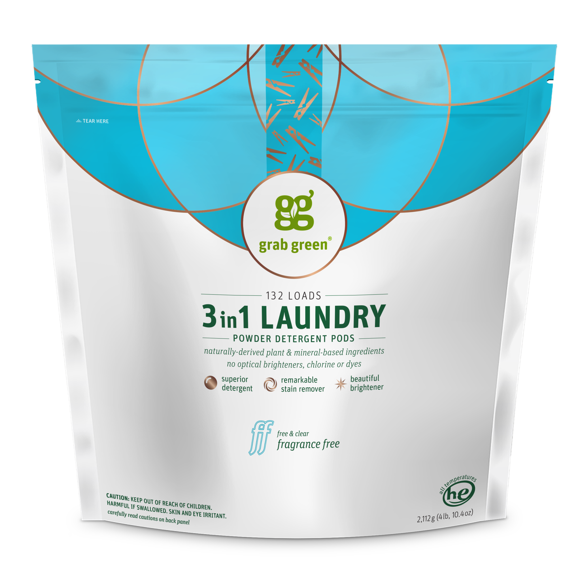 3 in 1 Laundry Detergent Pods