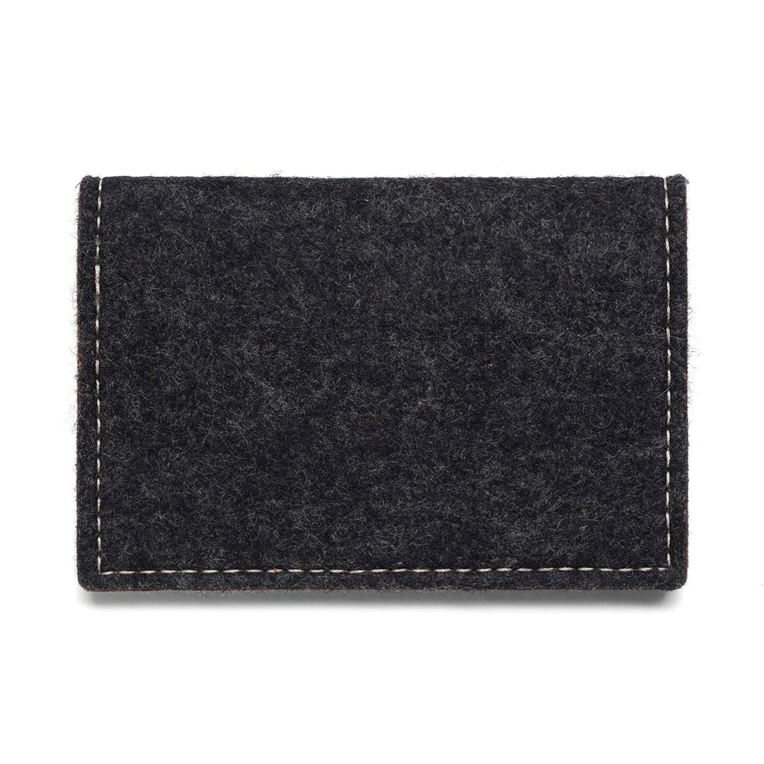 Felt and Leather Bifold Wallet - Free Living Co