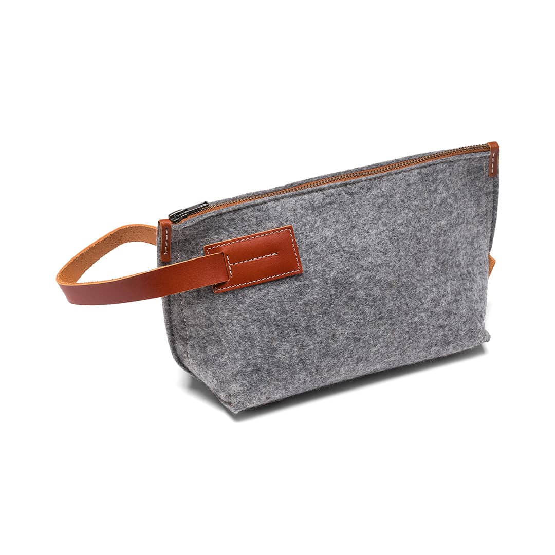 Felt and Leather Travel Kit - Free Living Co