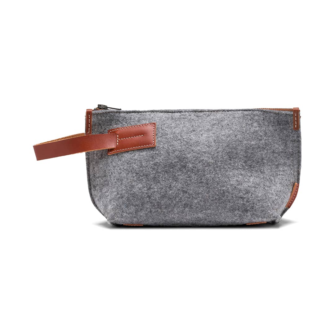 Felt and Leather Travel Kit - Free Living Co