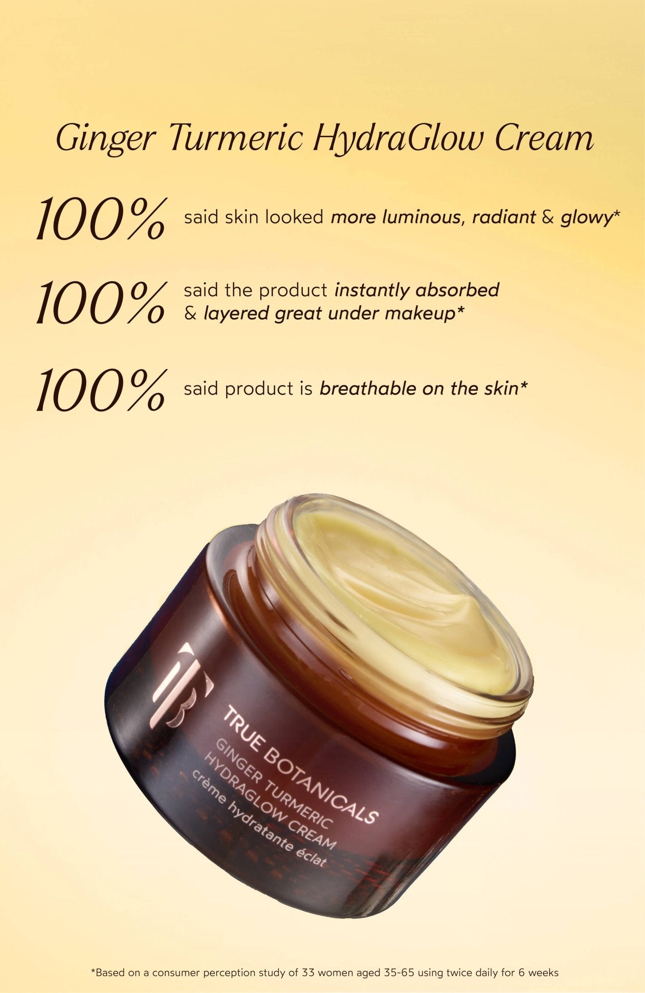 Ginger Turmeric Hydraglow Cream - Free Living Co