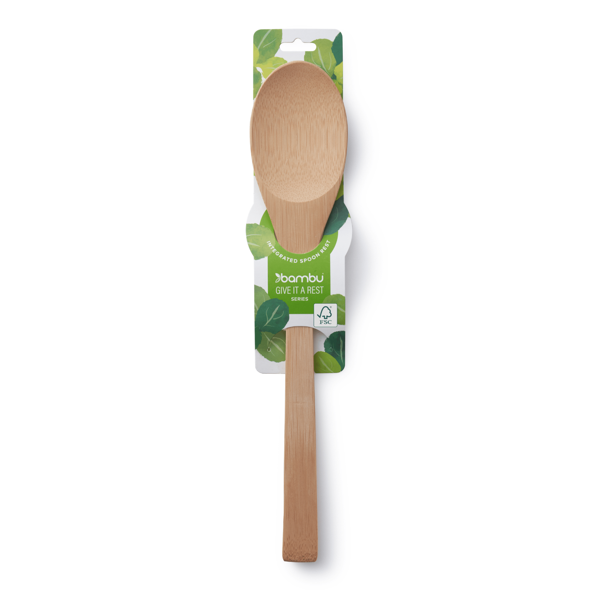 'Give It a Rest' Bamboo Spoon - Free Living Co
