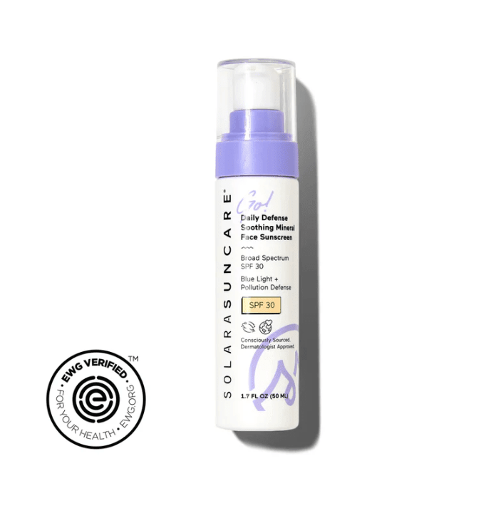 Go! - Daily Defense Soothing Mineral Face Sunscreen - Free Living Co
