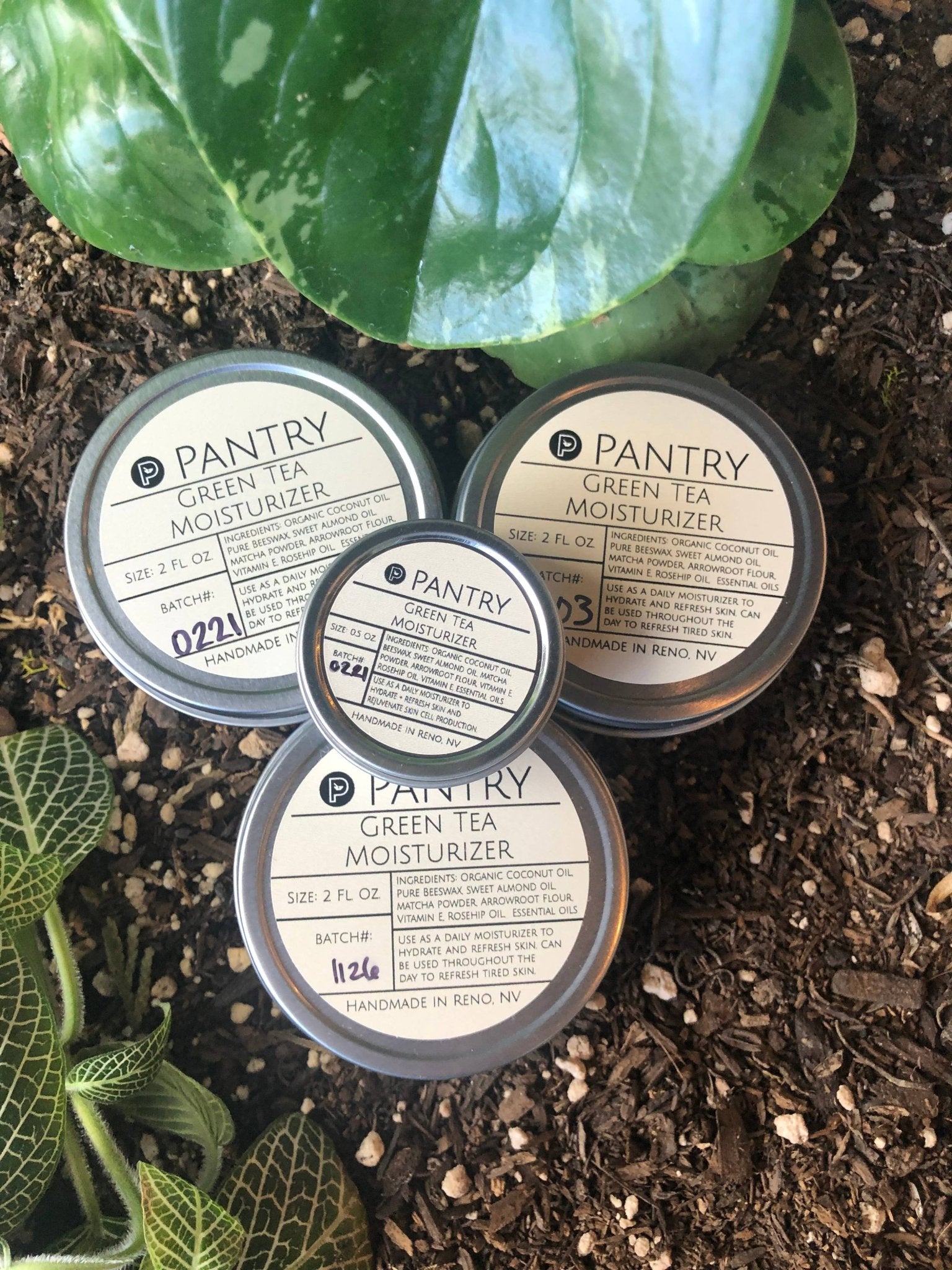 Green Tea Facial Moisturizer - Matcha + Rosehip Balm - Free Living Co