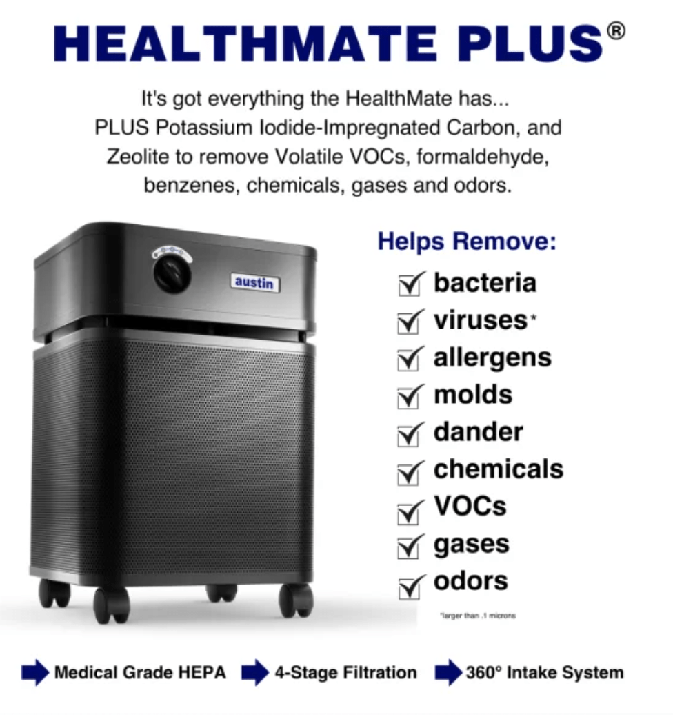 HealthMate Plus Air Purifier - Free Living Co