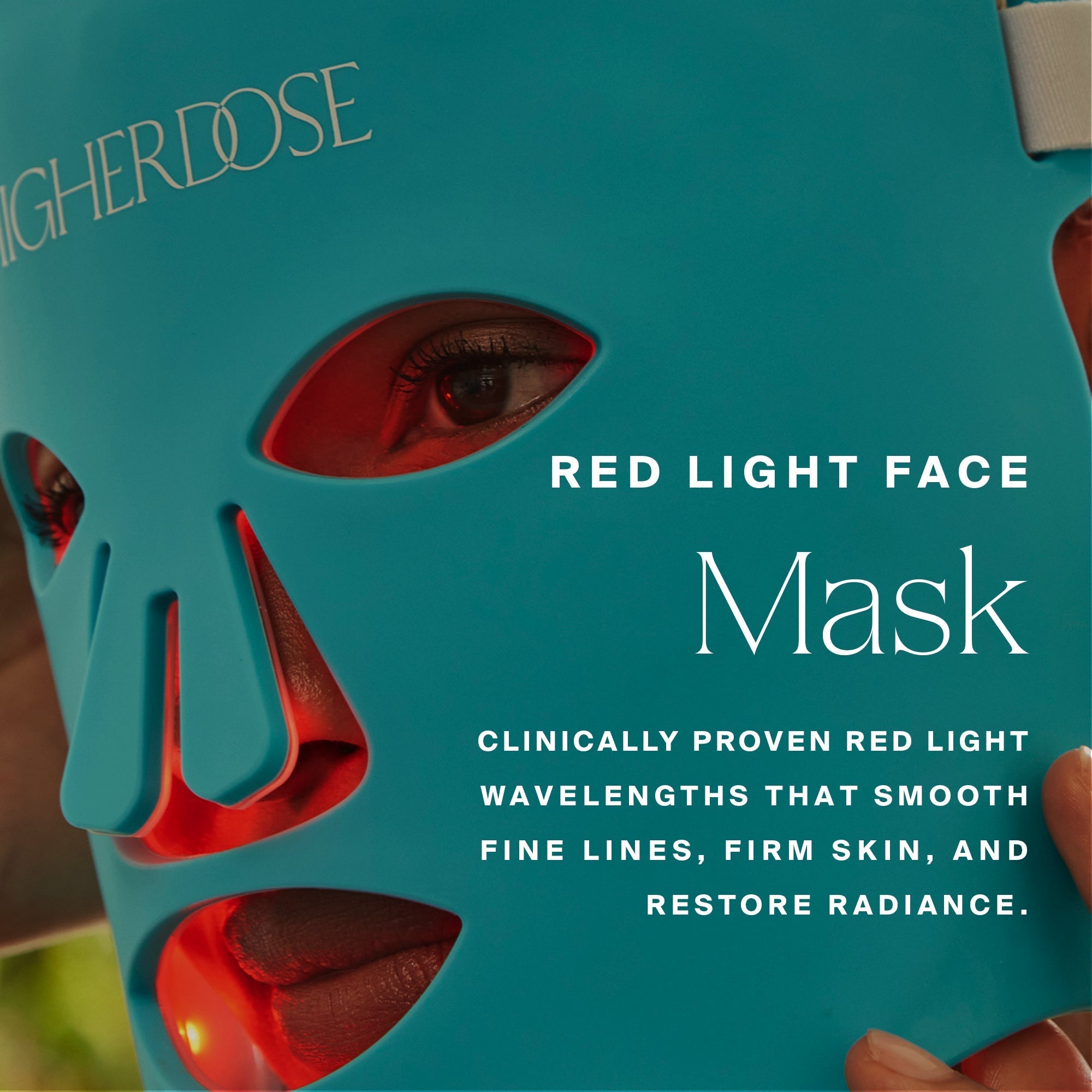 HigherDOSE Red Light Face Mask Red Light Face Mask - Free Living Co