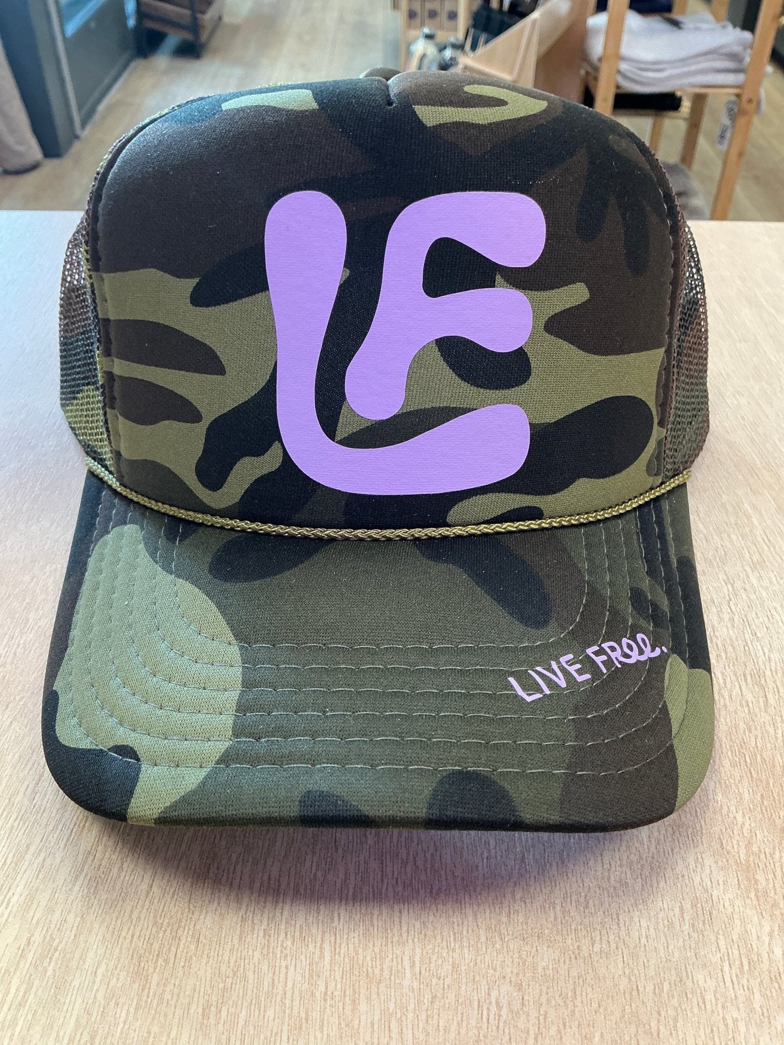 Hot Vinyl designs - Live Free Hat - Free Living Co