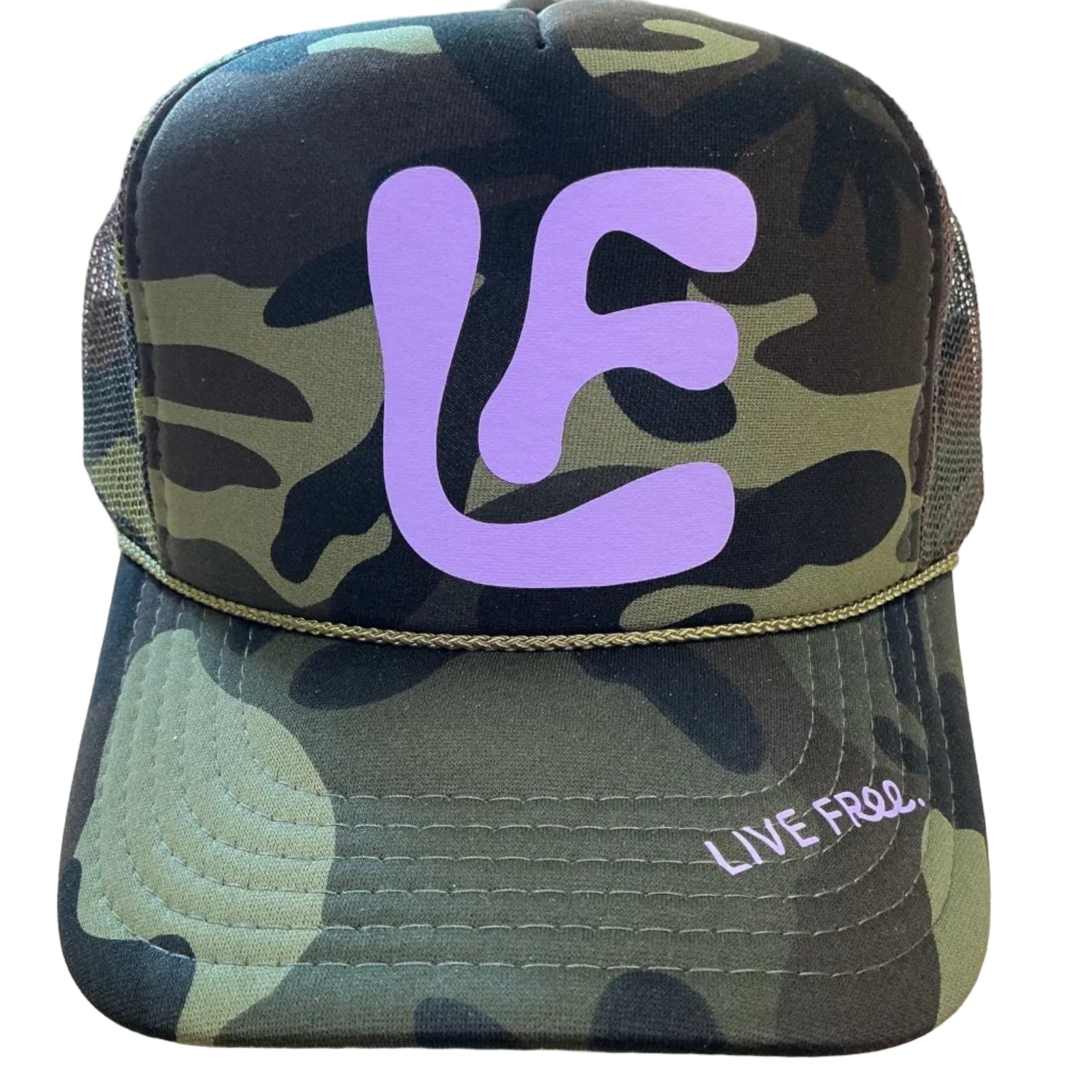 Hot Vinyl designs - Live Free Hat - Free Living Co
