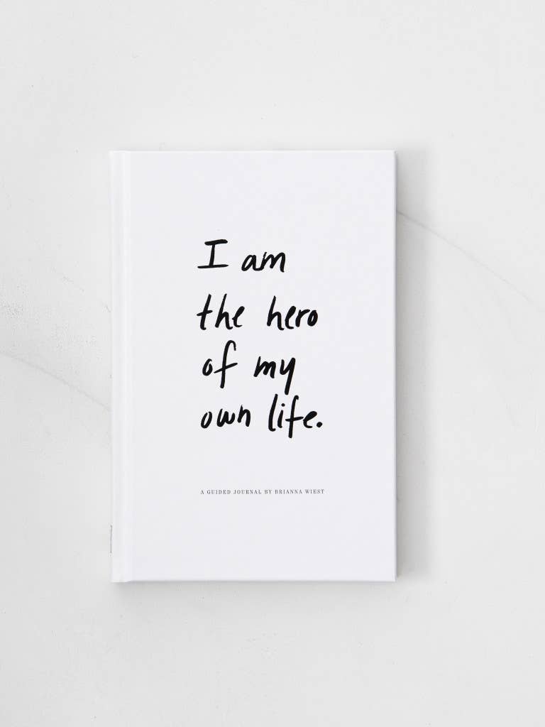 I Am The Hero Of My Own Life - guided journal - Free Living Co