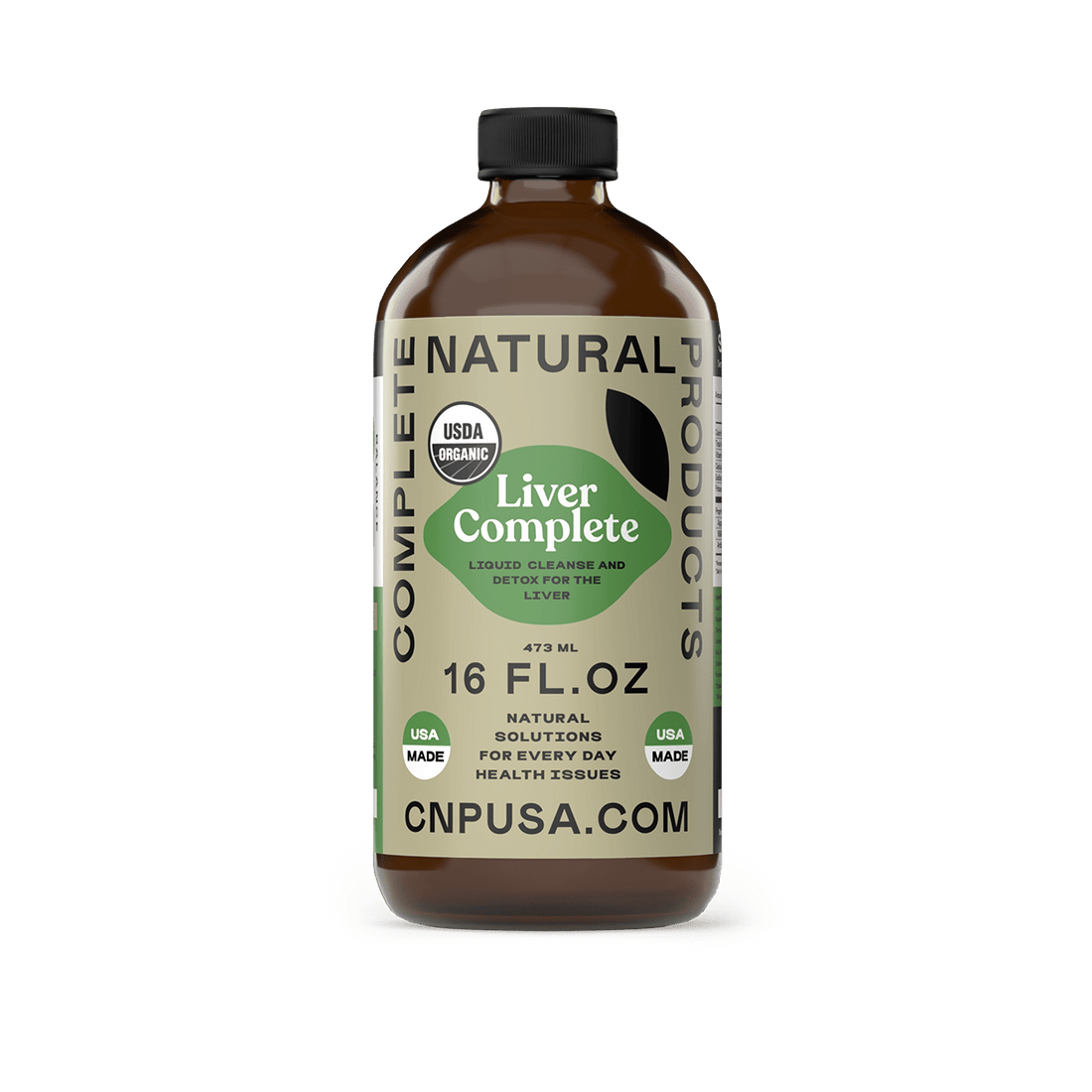 Liver Complete - 16oz Glass Bottle - Free Living Co