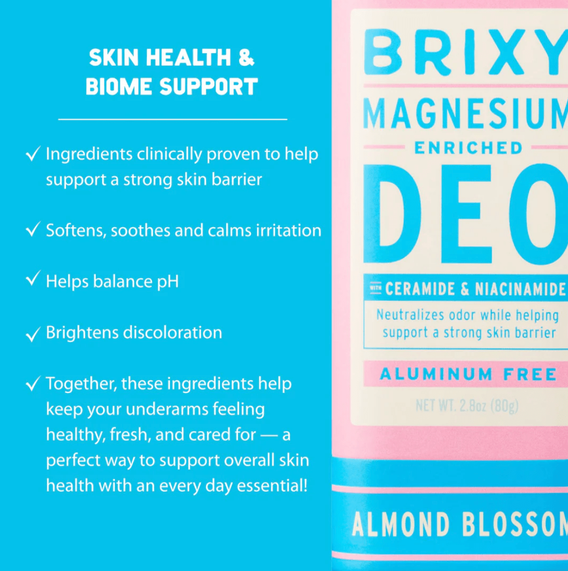 Magnesium Enriched Deodorant - Free Living Co