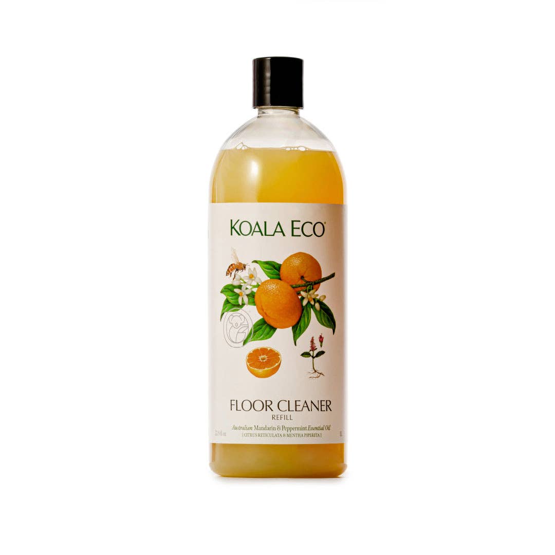 Mandarin & Peppermint Floor Cleaner - Refill - Free Living Co