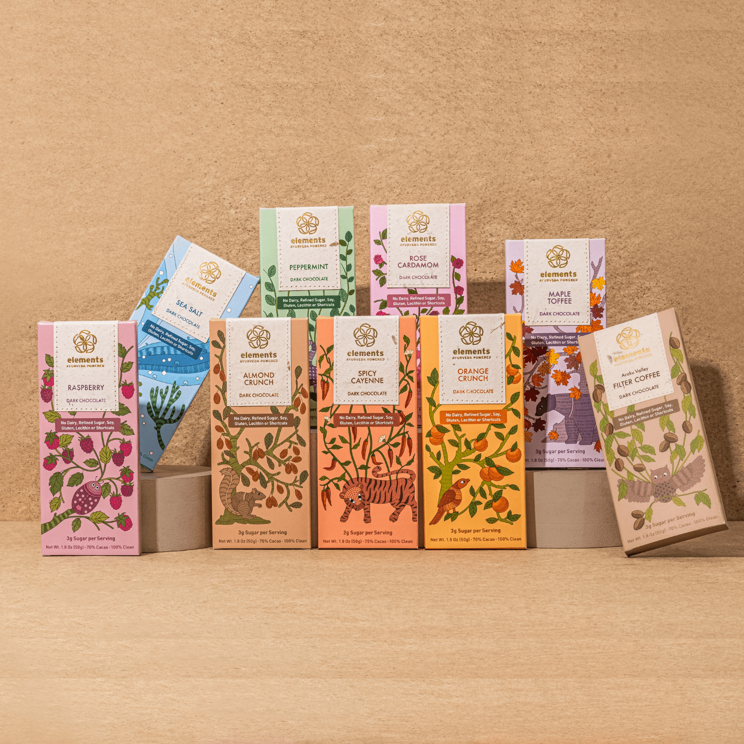 Maple Toffee 75% Dark Chocolate - Free Living Co