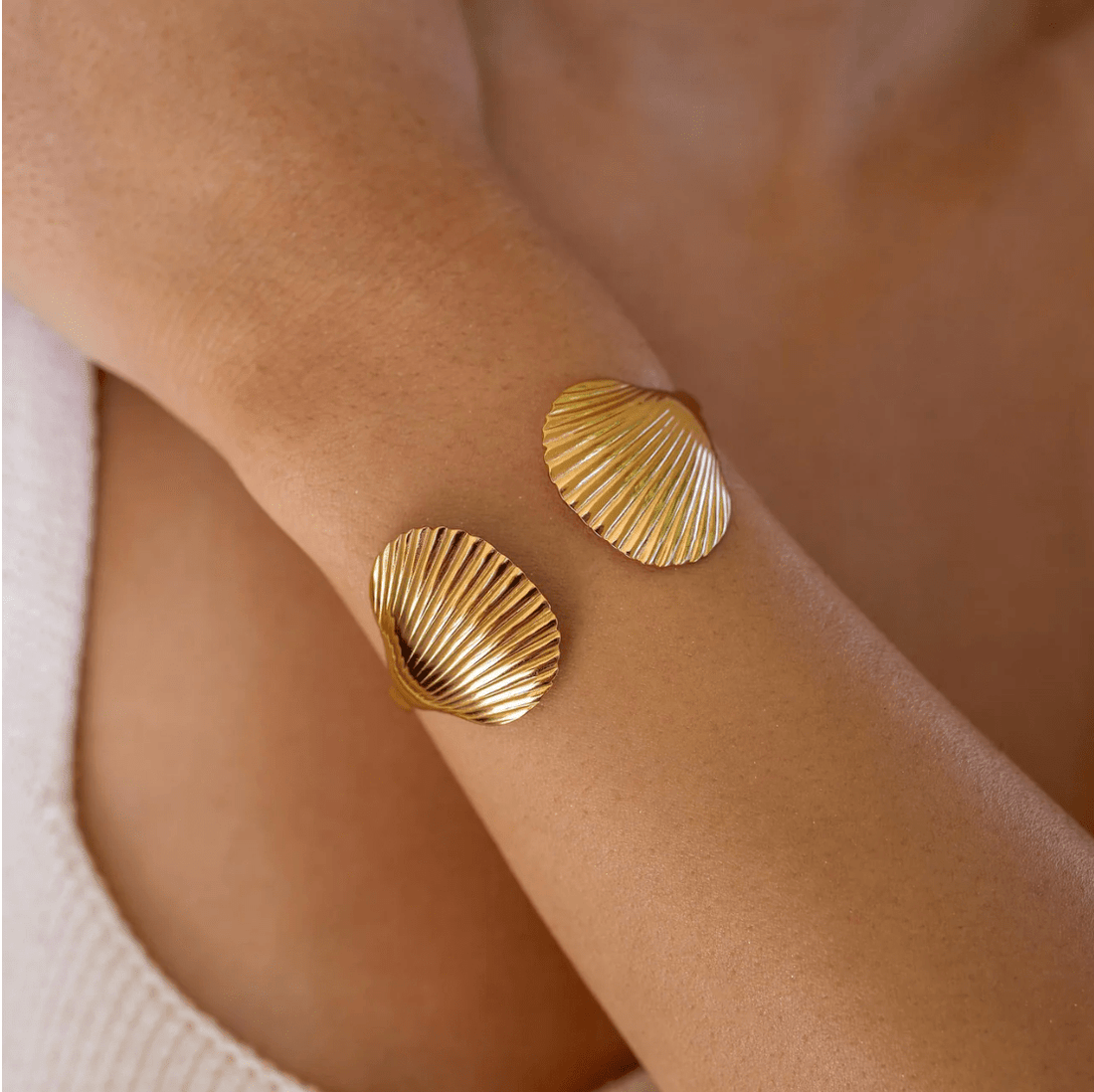 Marella Cuff - Gold - Free Living Co