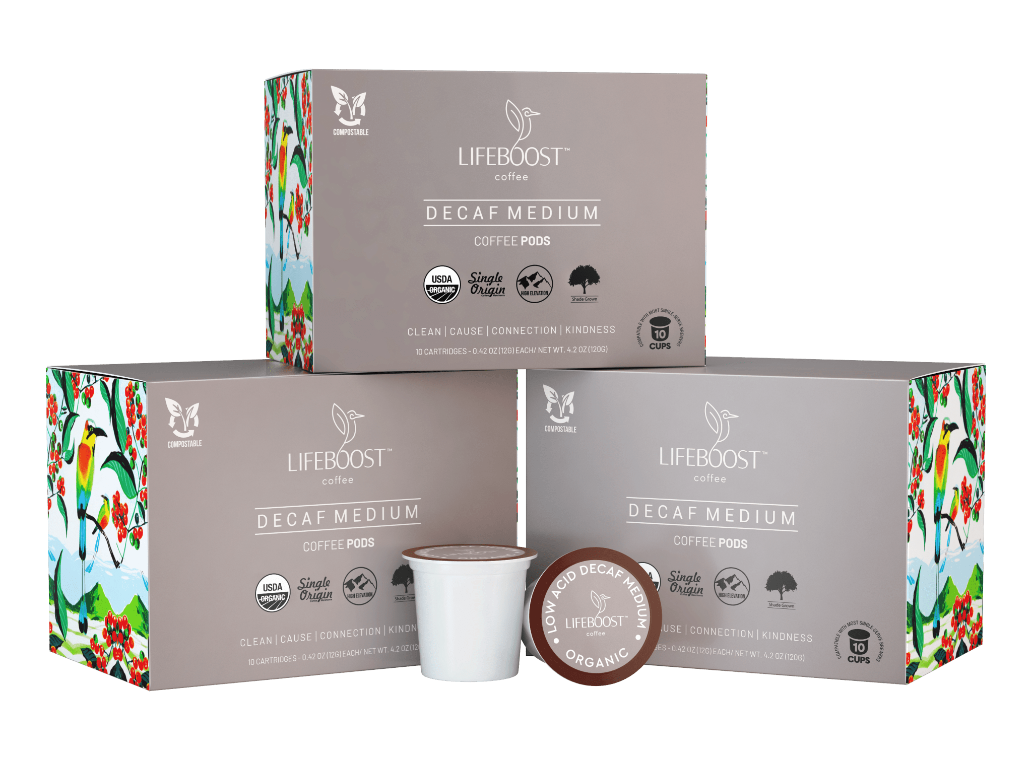 Medium Roast Decaf - Free Living Co