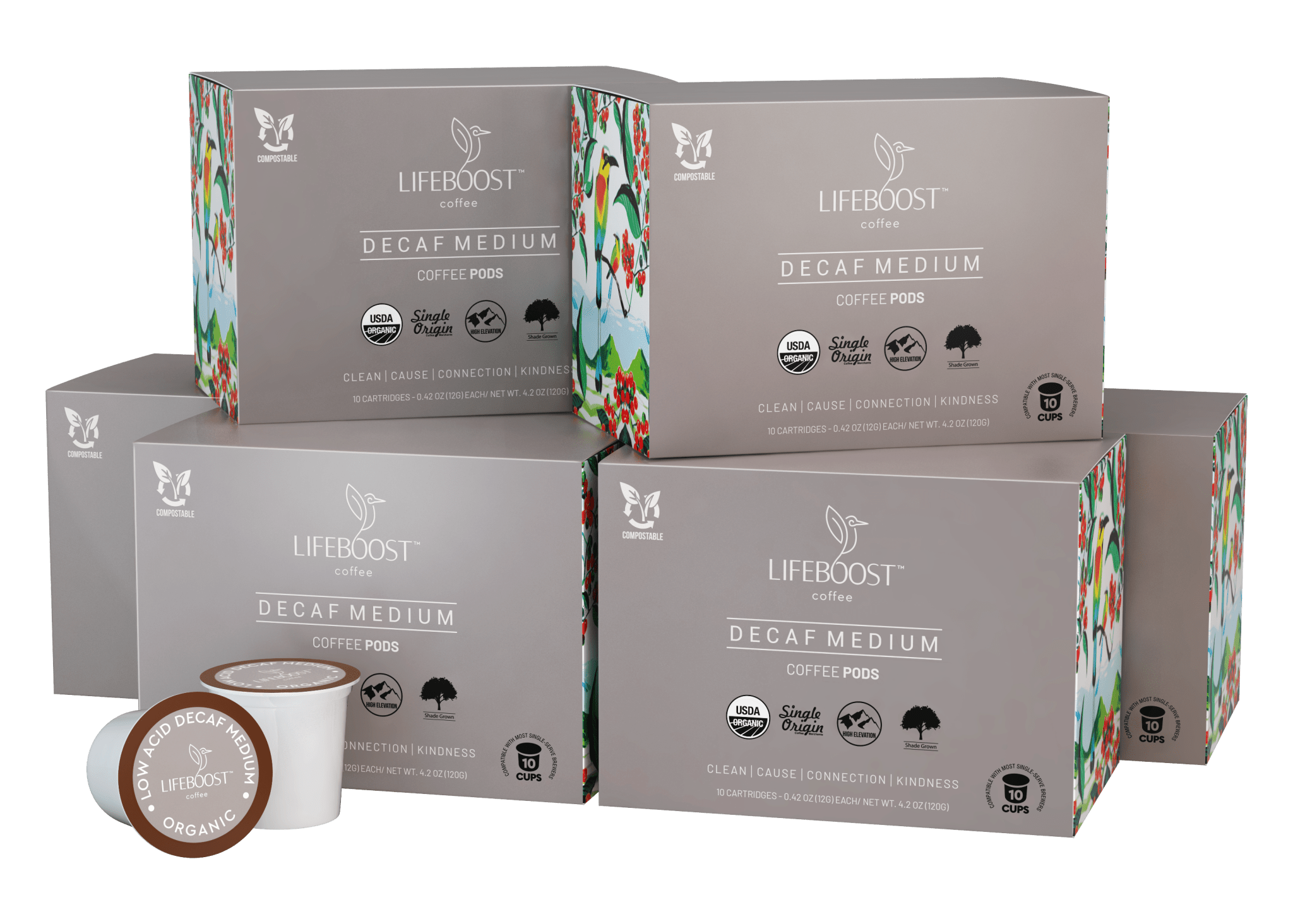 Medium Roast Decaf - Free Living Co