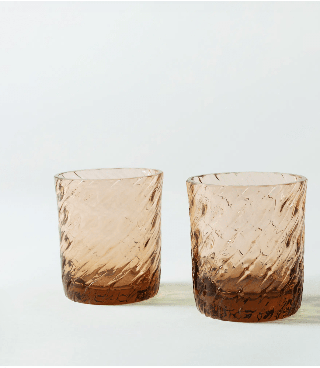 Mouth-Blown Crystal Tumbler - Free Living Co