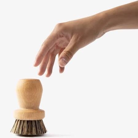 Natural Fiber Cleaning Brush - Free Living Co