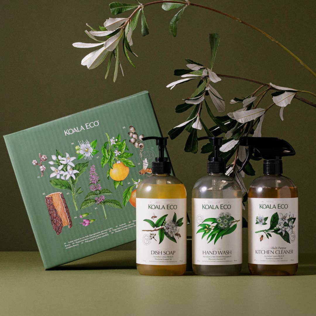 Nature Studies Gift Set | for a clean home, body & mind - Free Living Co