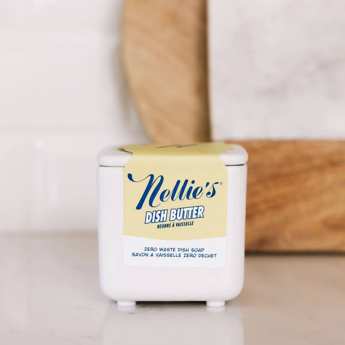 Nellie's Solid Dish Butter - Dishwashing Soap - Free Living Co