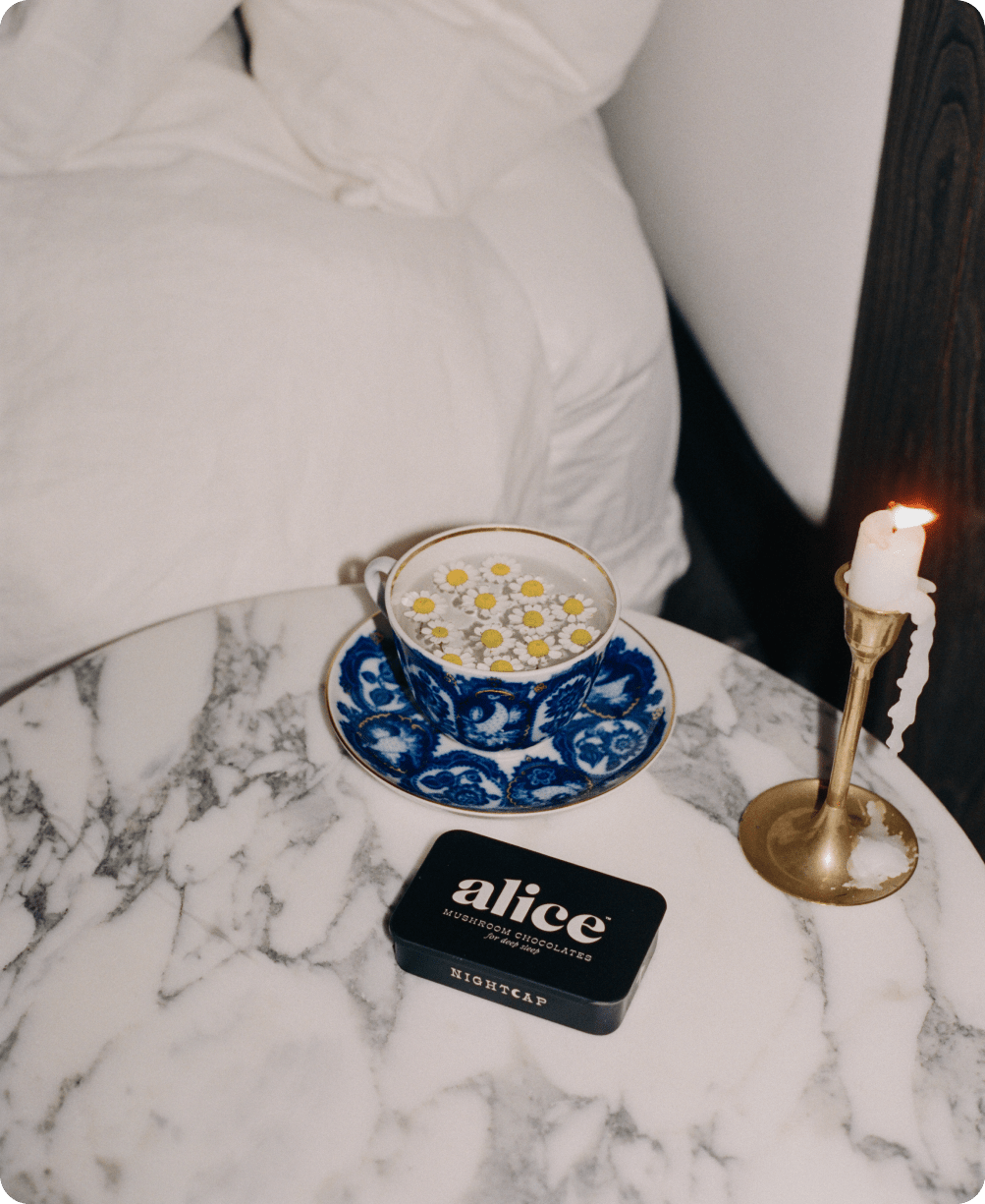 Nightcap — mushroom chocolates for deep sleep - Free Living Co