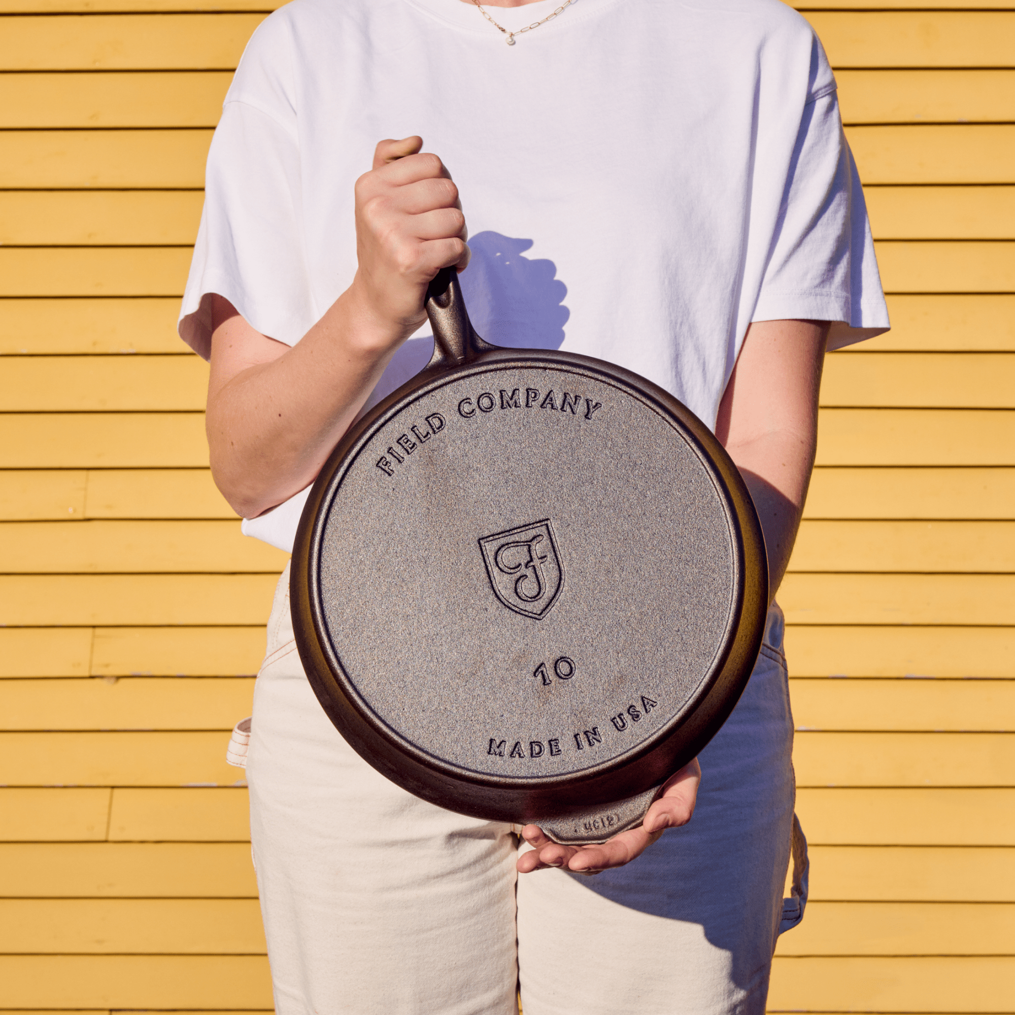 No.10 Cast Iron Skillet - Free Living Co