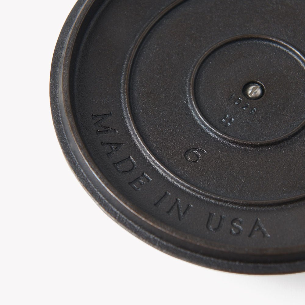 No.6 Cast Iron Skillet Lid - Free Living Co