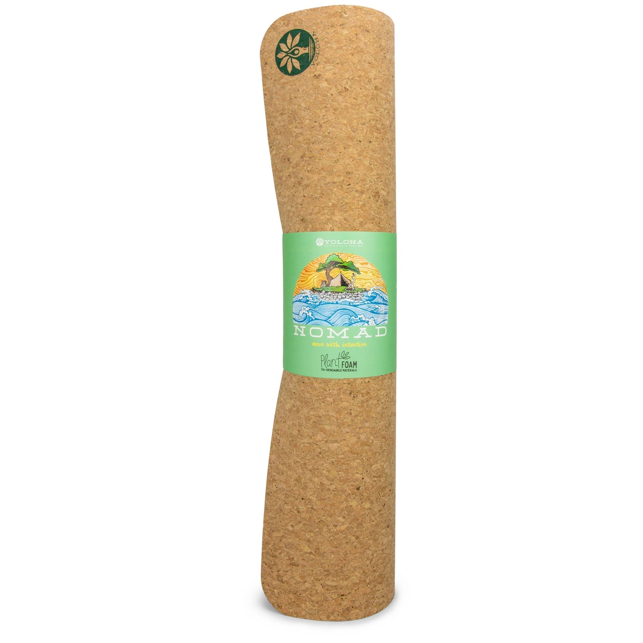 Nomad Cork Yoga Mat - Free Living Co