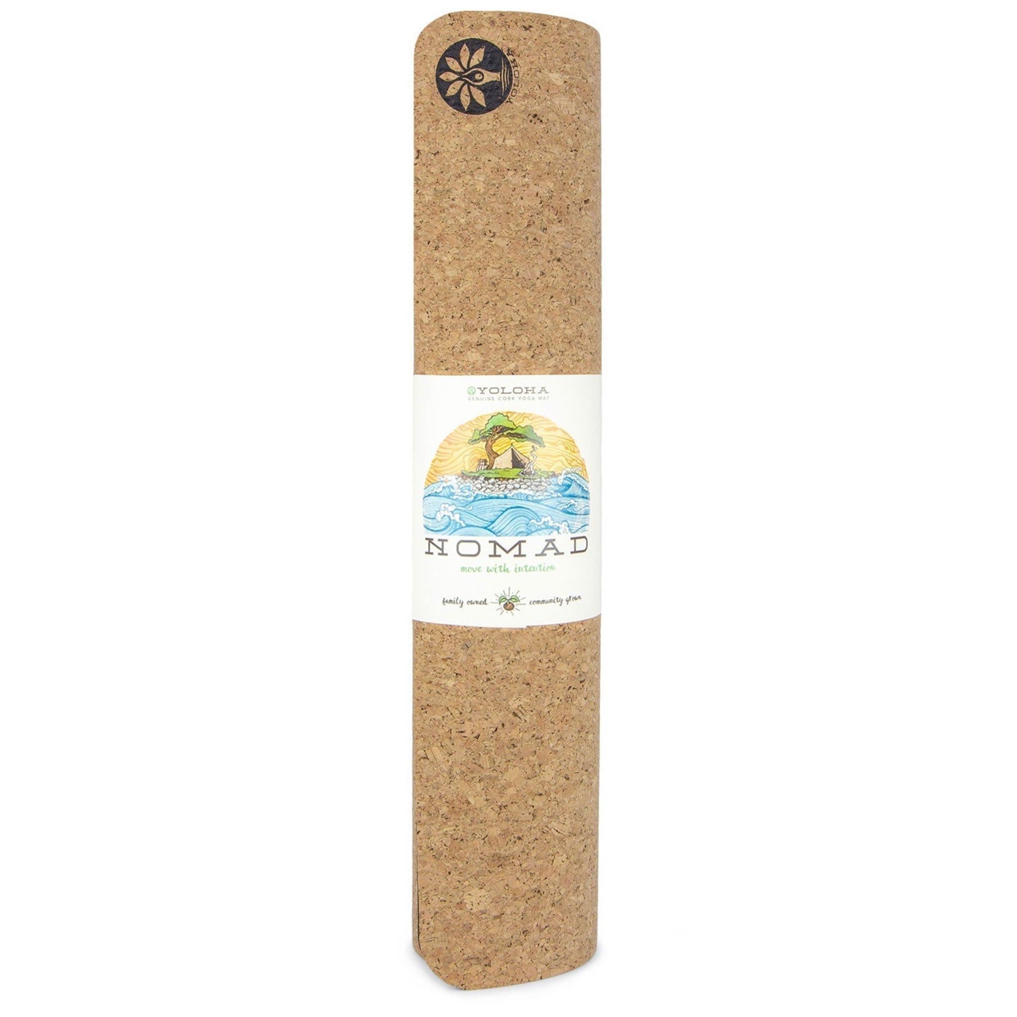 Nomad XL Cork Yoga Mat - Free Living Co