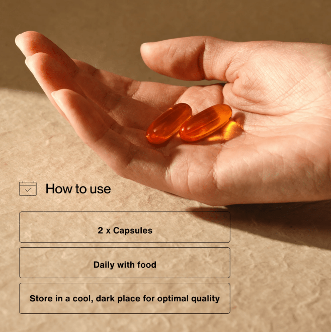 Omega 3 - Cognitive Function, Foundational Health - Free Living Co