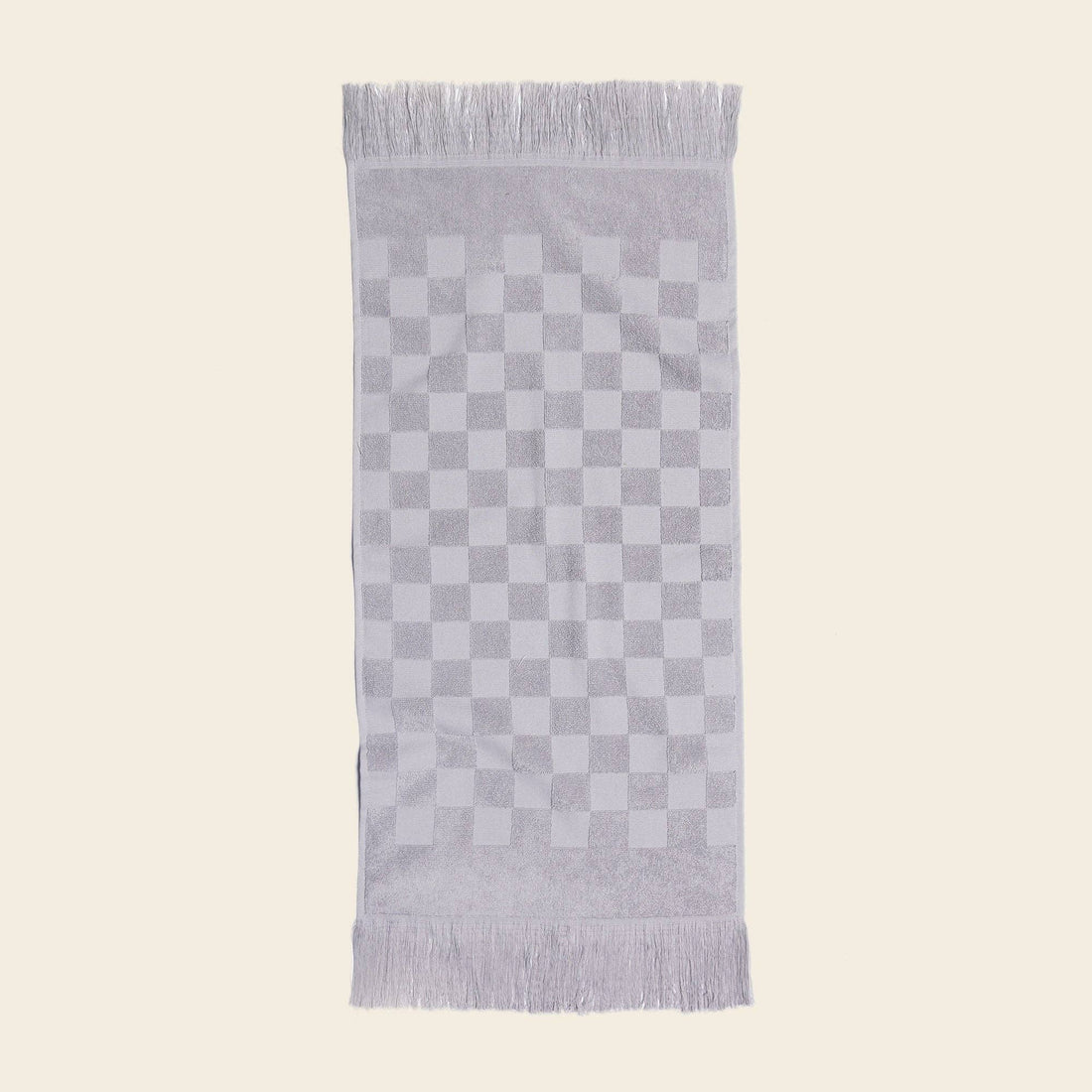 Organic Checkered Hand Towel - Free Living Co