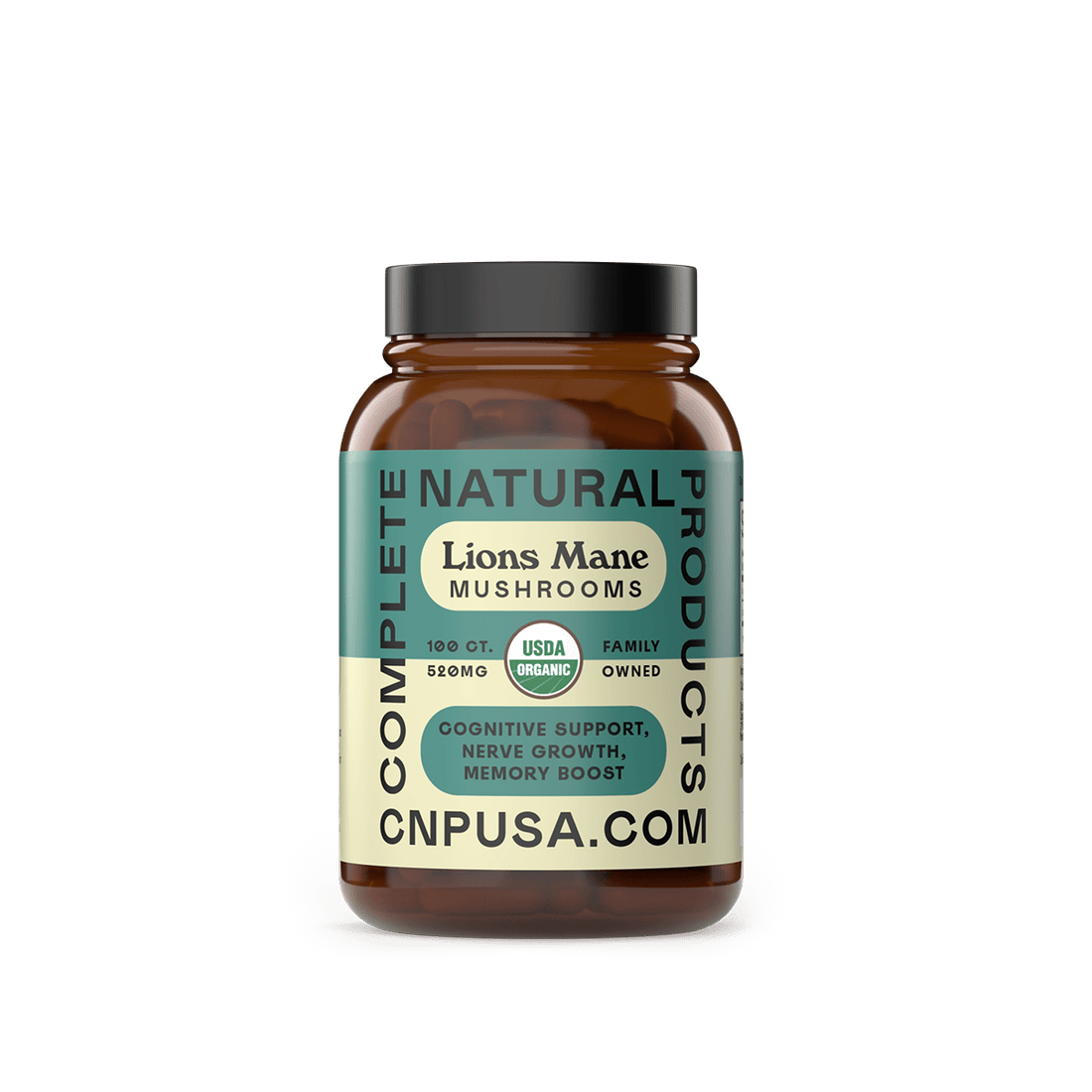 Organic Lion's Mane Capsules - Free Living Co