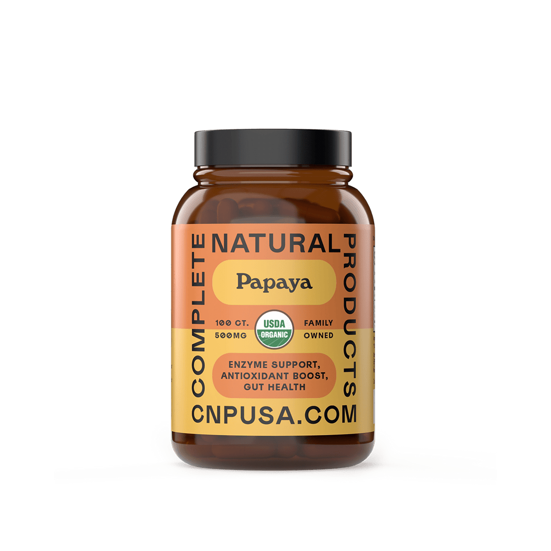 Organic Papaya Capsules - Free Living Co