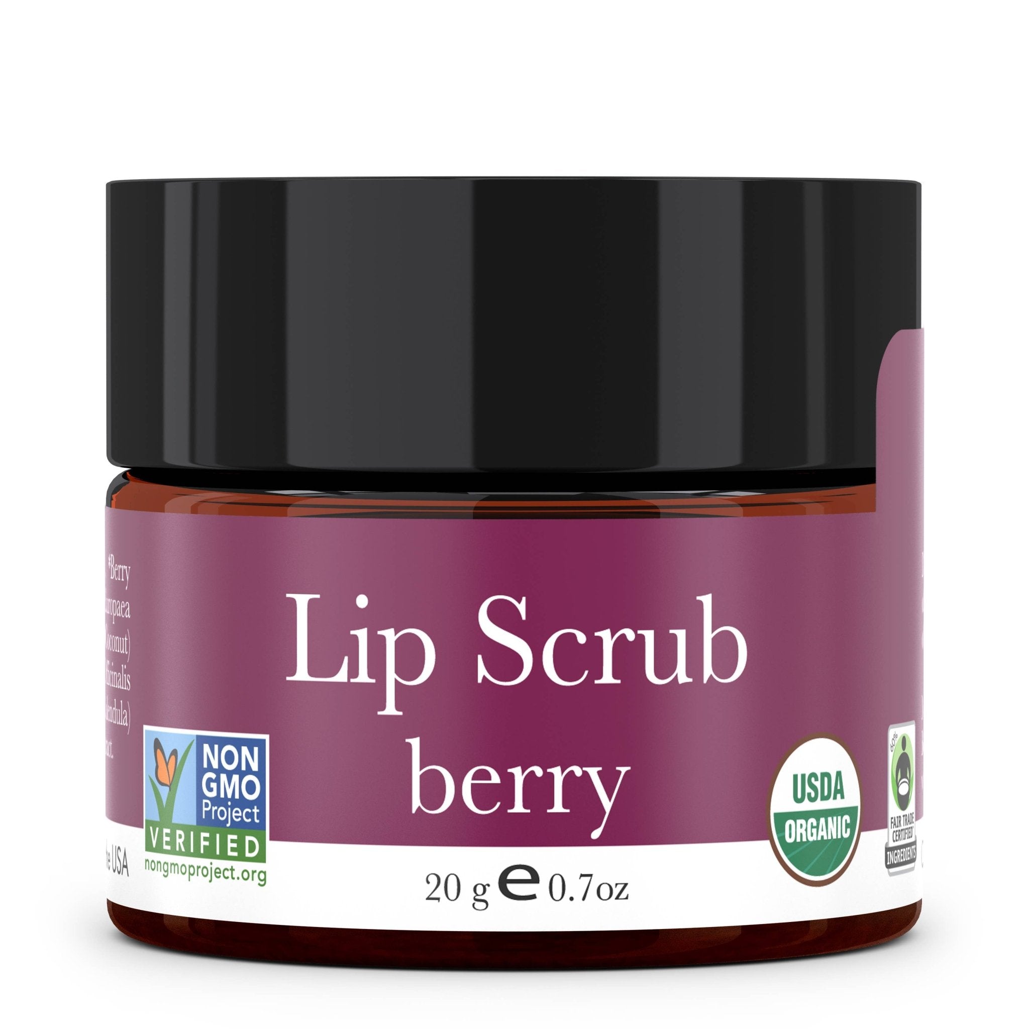 Organic Sugar Lip Scrub 0.7oz - Free Living Co