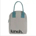 Organic Zipper Lunch Bag - Free Living Co