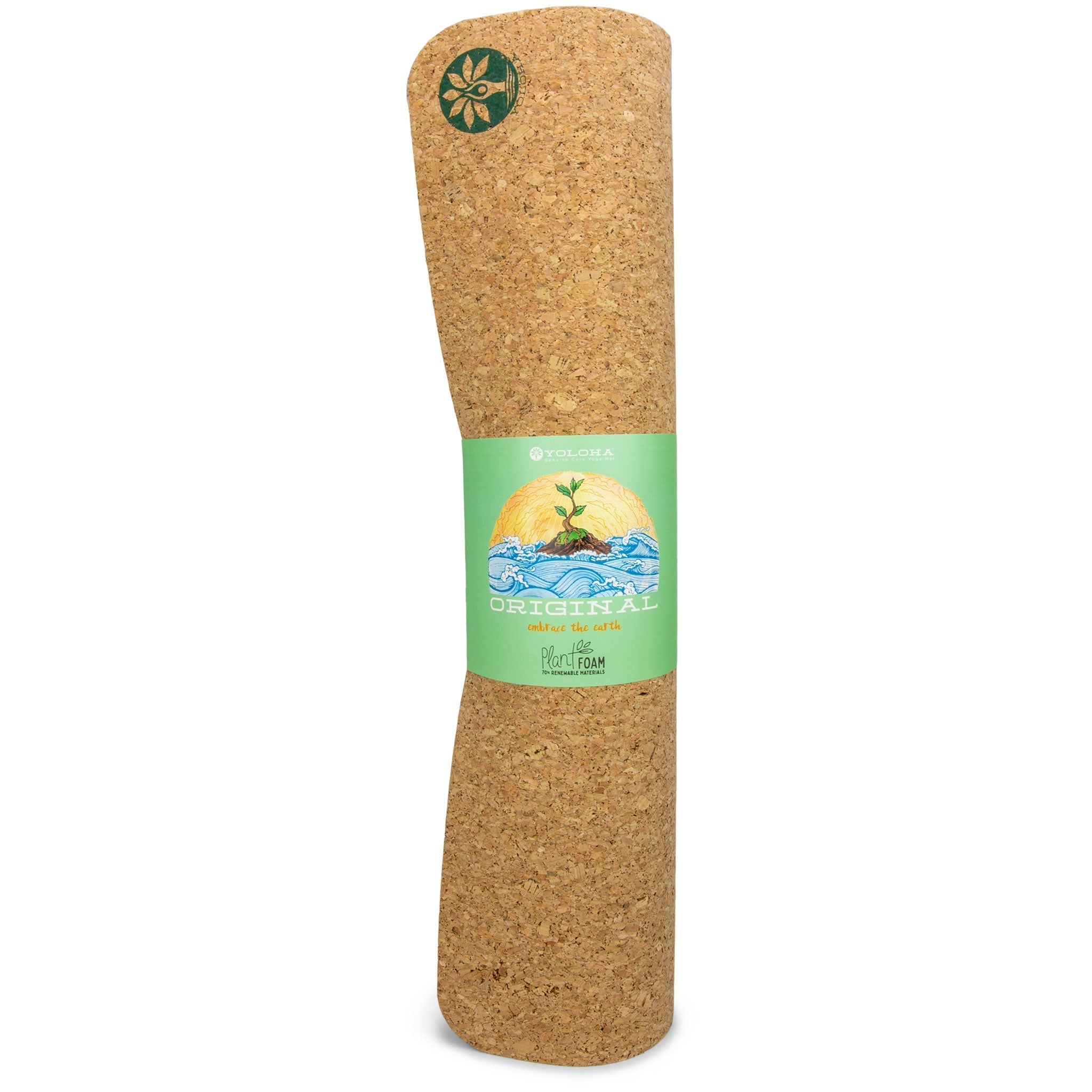 Original Cork Yoga Mat - Free Living Co