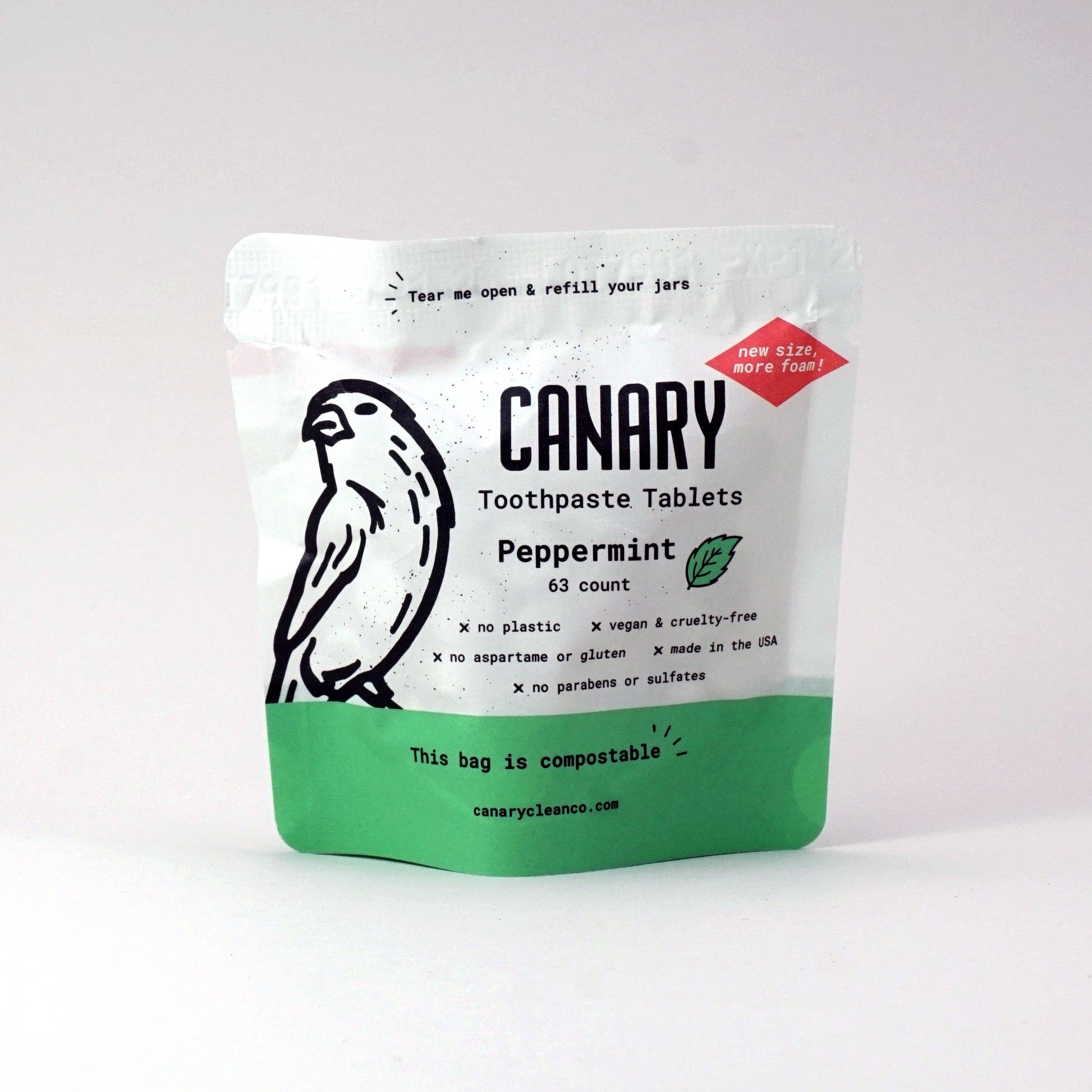 Peppermint Toothpaste Tablets - Free Living Co