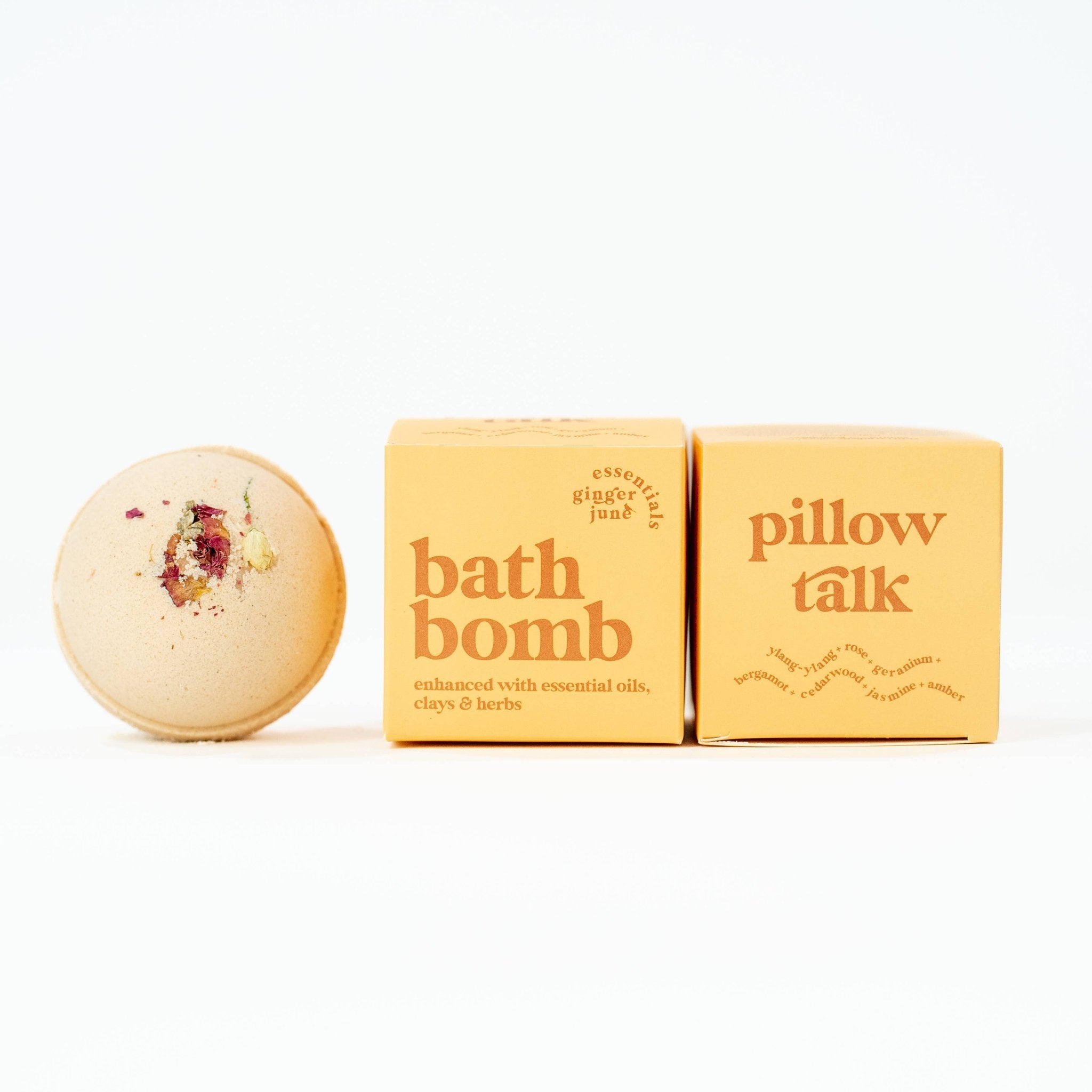 PILLOW TALK • 100% BOTANICAL BATH BOMB • - Free Living Co