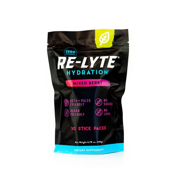 Re - Lyte Hydration - Stick Packs - Free Living Co