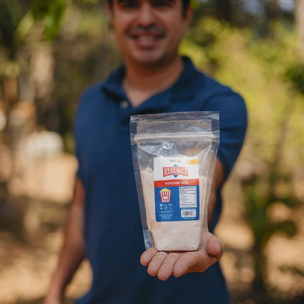 Real Salt - Popcorn Salt - Free Living Co