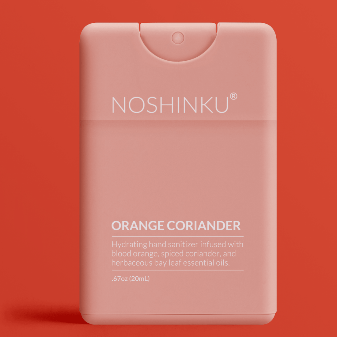 Refillable Orange Coriander Moisturizing Hand Sanitizer - Free Living Co