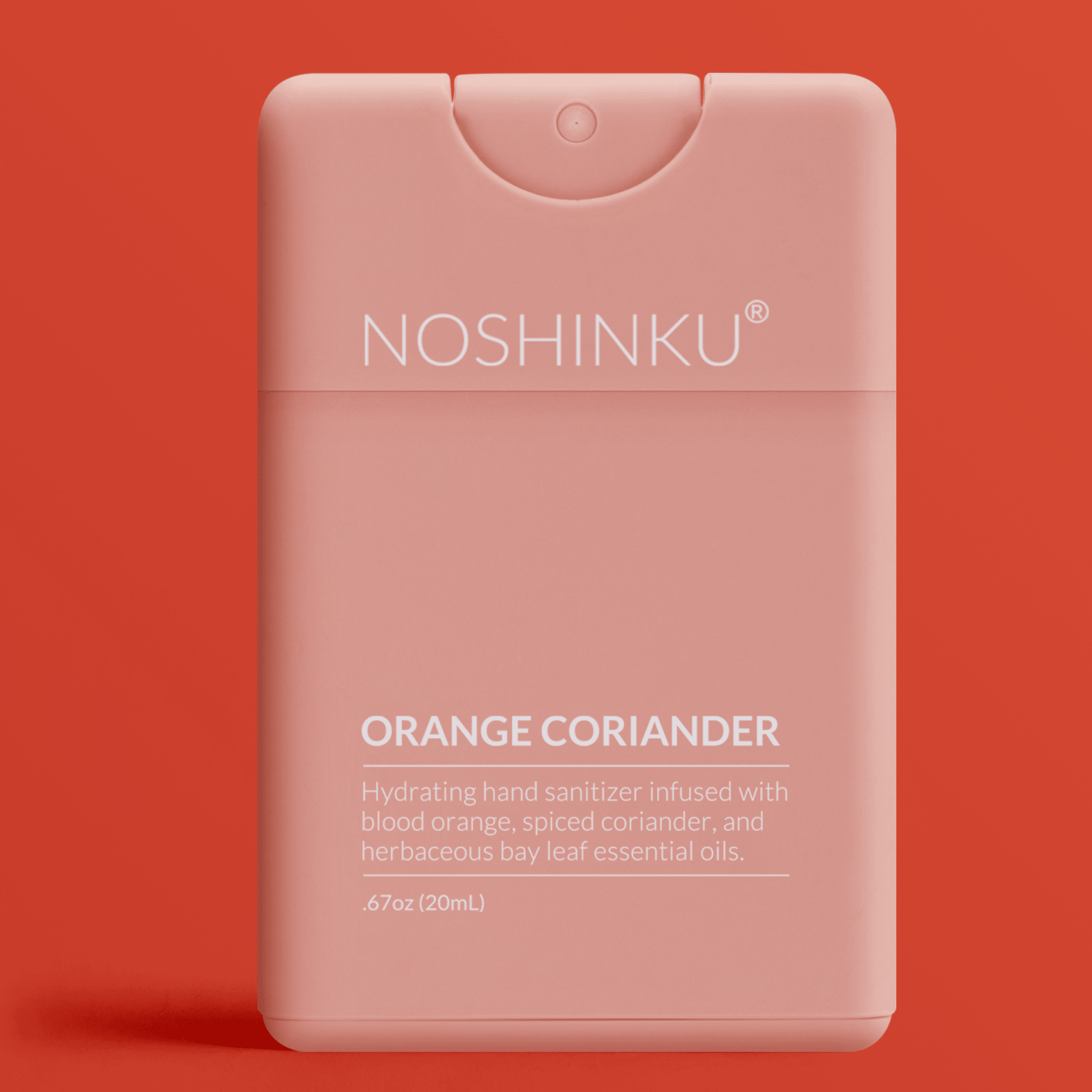 Refillable Orange Coriander Moisturizing Hand Sanitizer - Free Living Co