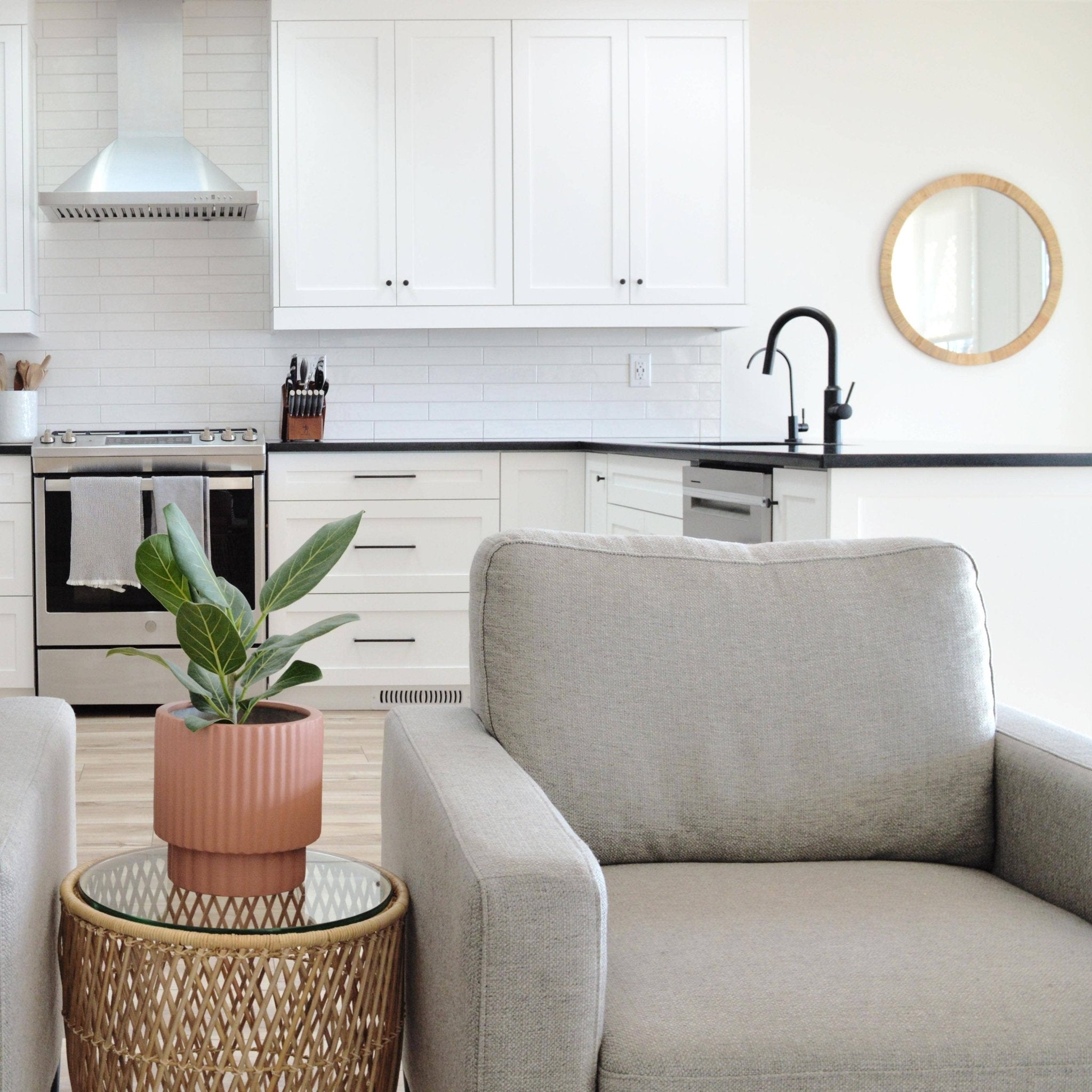 RIDGED CYLINDER POT | PLANTER - Free Living Co
