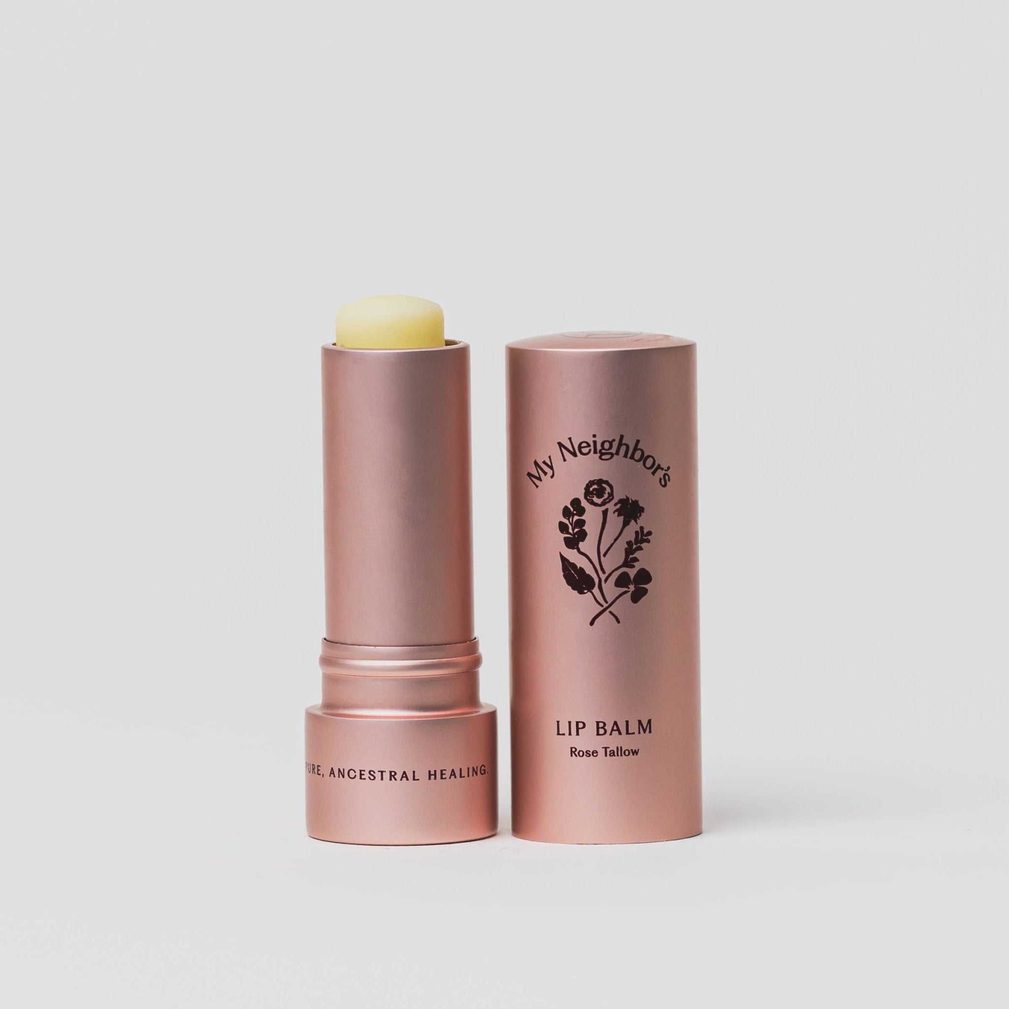 Rose Tallow Lip Balm - Free Living Co